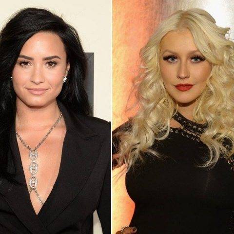 Christina Aguilera e Demi Lovato dão indícios de nova parceria