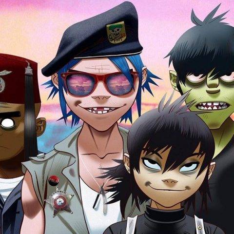 Gorillaz revela nova música durante show no Chile