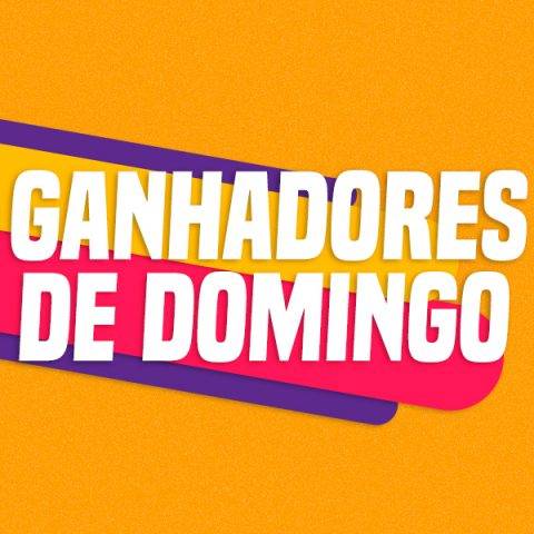 GANHADORES DE DOMINGO – 04/10