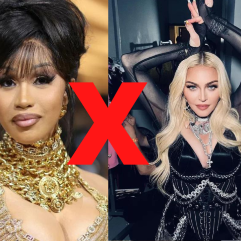 Madonna e Cardi B soltam o verbo no final de semana!