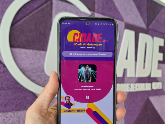 NOVO APLICATIVO DA RÁDIO CIDADE